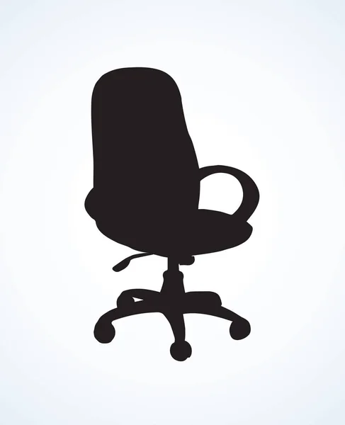 Векторная иллюстрация. Office Chair — стоковый вектор