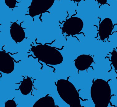 Böceği. Vektör çizim