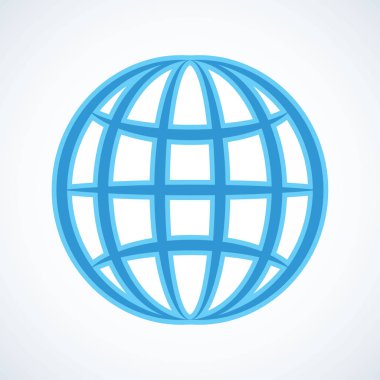 Küre. Vektör çizim