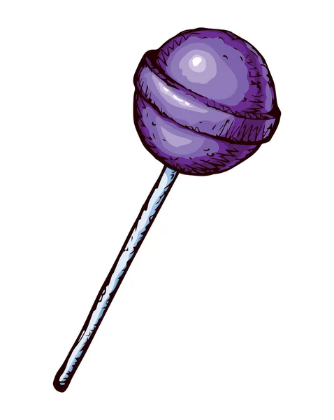 Lollipop. Vector tekening — Stockvector