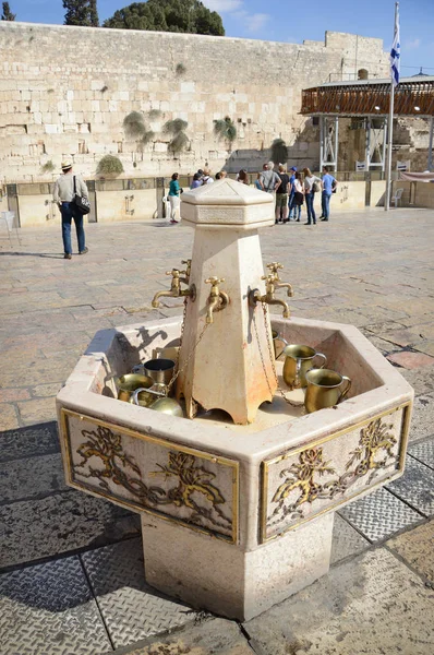 Westliche Mauer in Jerusalem. Israel — Stockfoto