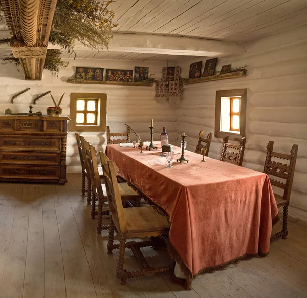 Voormalige interieur kamer van militaire headman — Stockfoto