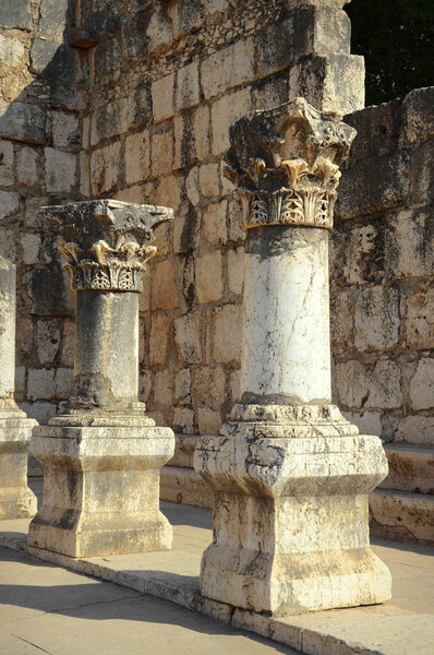 The ruins of Capernaum