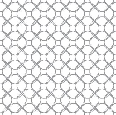 Siyah vektör sorunsuz dalgalı çizgi deseni