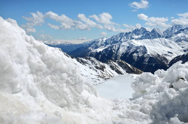 Panorama pohoří Alp — Stock fotografie