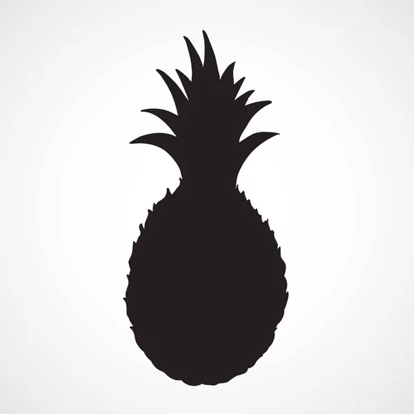 Ananas. Dessin vectoriel — Image vectorielle