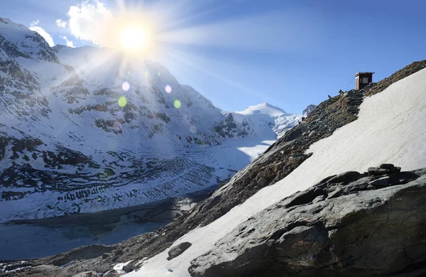 Panorama gór Alp — Zdjęcie stockowe