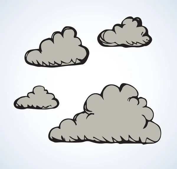 Nuvola. Illustrazione vettoriale — Vettoriale Stock