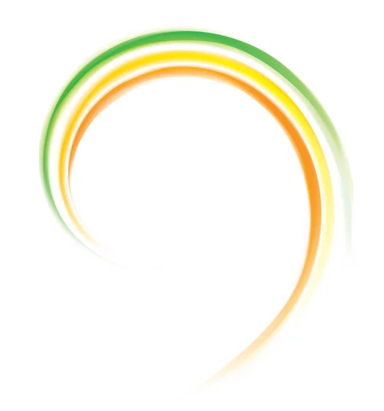 Vector achtergrond van spiraal regenboog spectrum — Stockvector