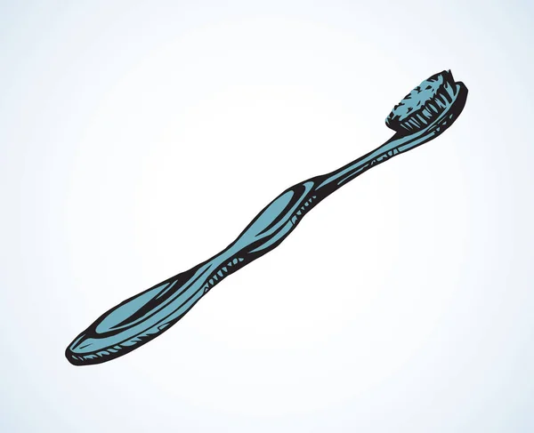 Toothbrush. Vector illustration — Stock Vector