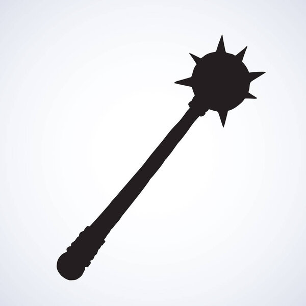 Mace. Vector drawing