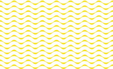 Siyah vektör sorunsuz dalgalı çizgi deseni