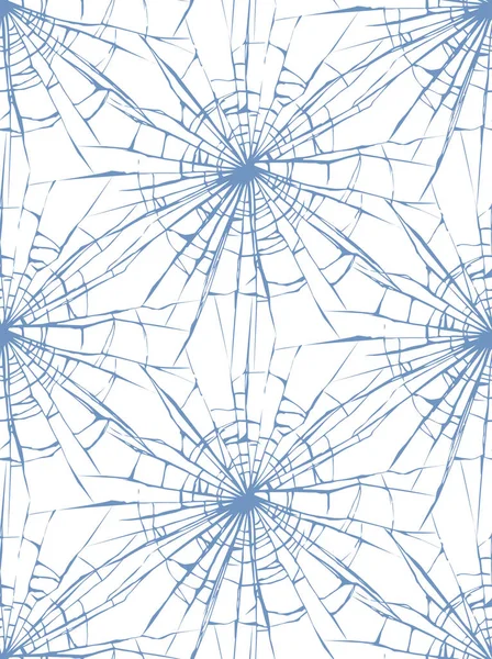 Broken glass. Vector drawing — Stock Vector
