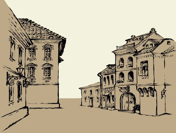 Üçgen balık. Vektör çizim