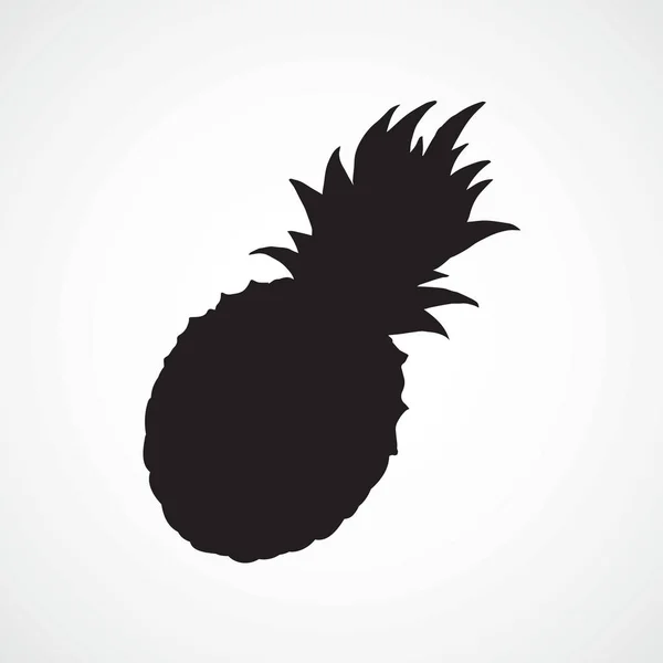Ananas. Vector tekening — Stockvector