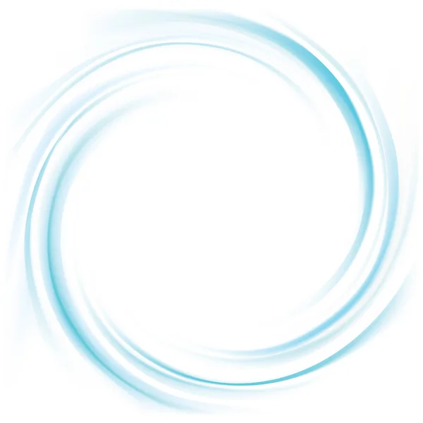 Vecteur bleu tourbillonnant fond — Image vectorielle