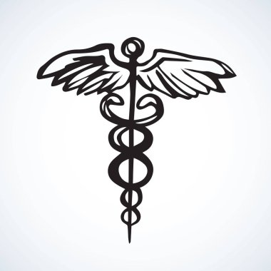 caduceus sağlık sembol