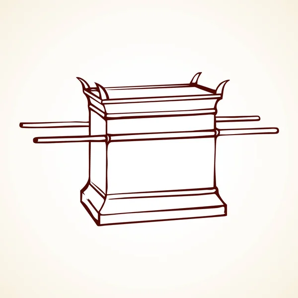 Altar. Desenho vetorial —  Vetores de Stock
