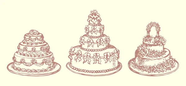 Торт. Векторный рисунок — стоковый вектор