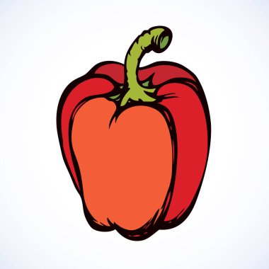 Biber. Vektör çizim