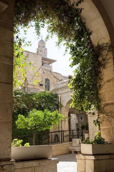 Pontius Pilate's Hof, Jeruzalem, Israël — Stockfoto