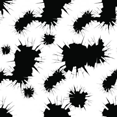 Kırık cam. Vektör çizim