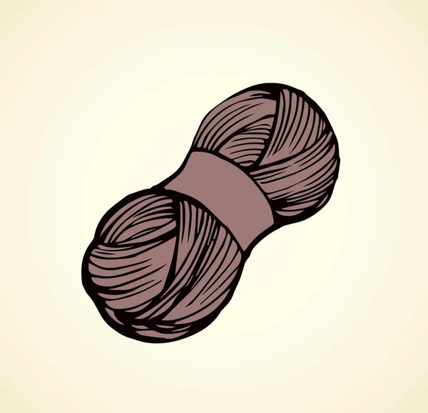 Tricotar. Desenho vetorial — Vetor de Stock