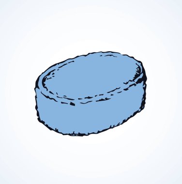 Kepçe hububat için. Vektör çizim