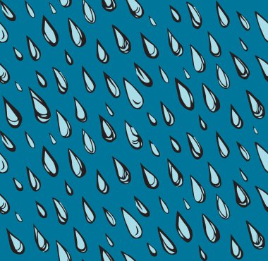 Damla. Vektör çizim