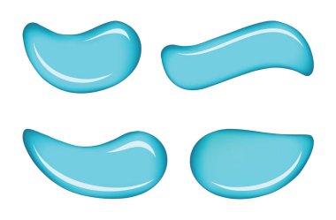 Beyaz deri kozmetik krem vektör damla