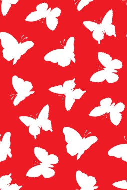 Kelebek. Vektör çizim