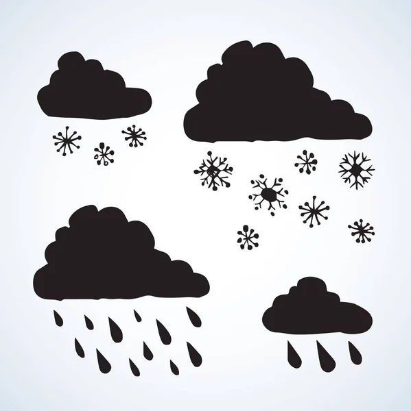 Drops. Vector illustration — Stock Vector