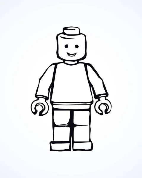  Lego men imágenes de stock de arte vectorial