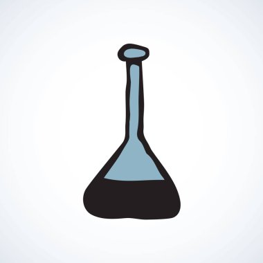 Test tüpleri. Vektör çizim