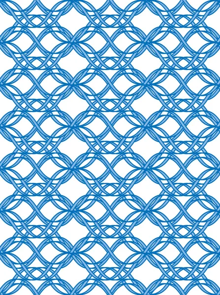 Vector negro patrón de línea ondulada sin costuras — Archivo Imágenes Vectoriales