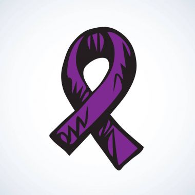 Yardım şerit logo. Vektör çizim