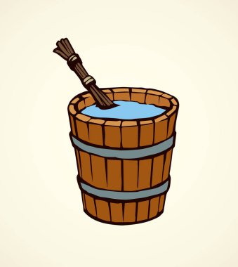 Kepçe. Vektör çizim