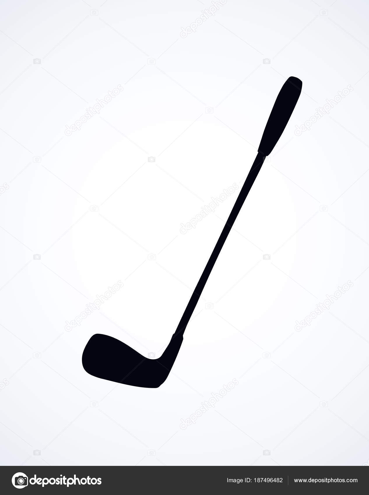 The golf club. Vector drawing Stock Vector by ©Marinka 187496482