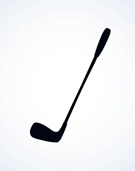 De golfclub. Vector tekening — Stockvector
