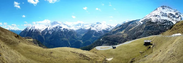 Panorama gór Alp — Zdjęcie stockowe
