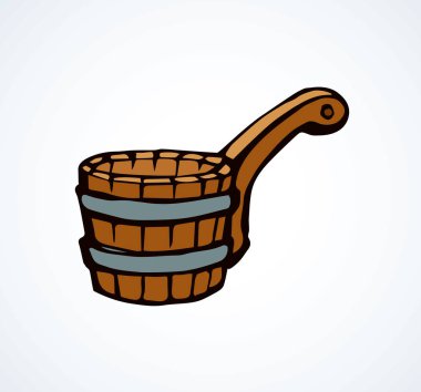 Kepçe. Vektör çizim