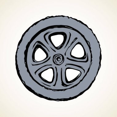 Lastik. Vektör çizim