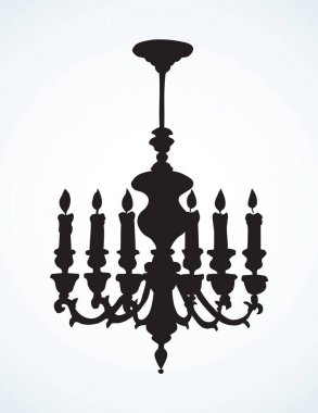 Avize. Vektör çizim