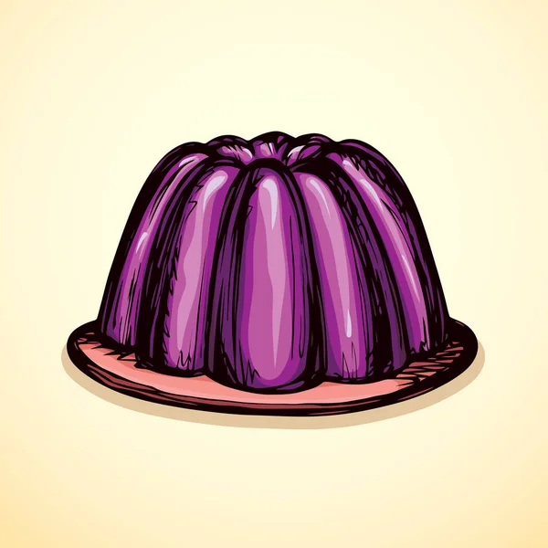 Jöle. Vektör çizim