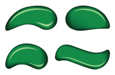 Beyaz deri kozmetik krem vektör damla