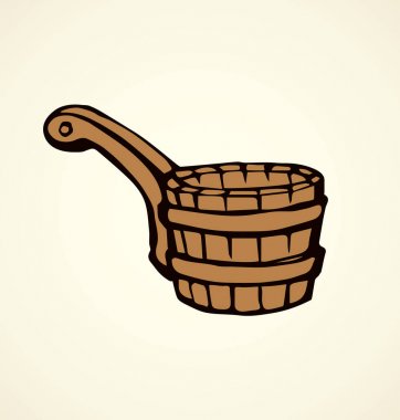 Kepçe. Vektör çizim