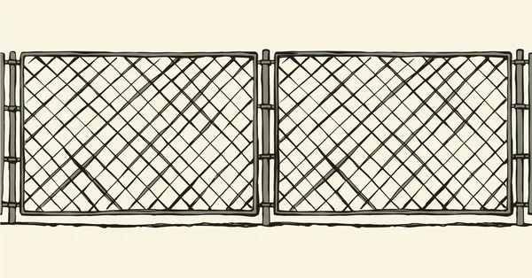 Cerca. Dibujo vectorial — Archivo Imágenes Vectoriales