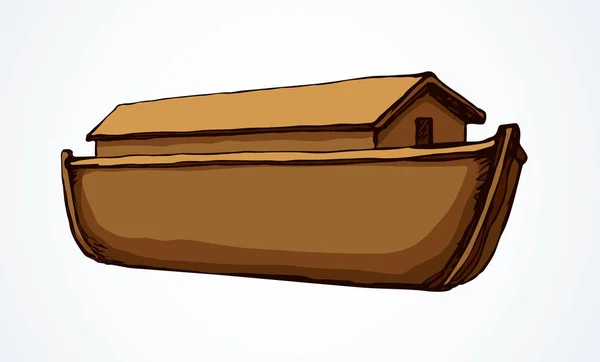 İncil Nuh'un Gemisi Vektör çizimi — Stok Vektör