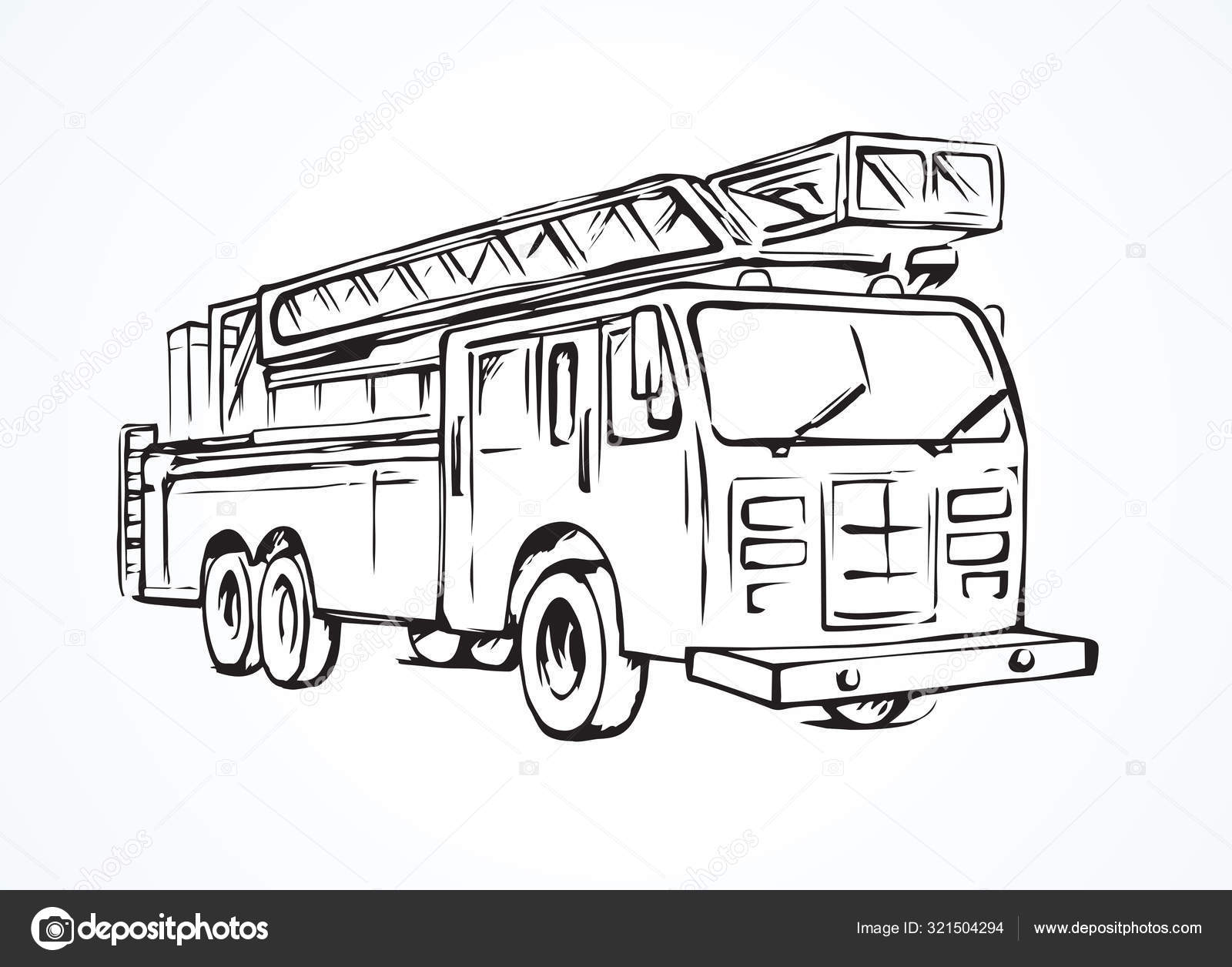 How to Draw a Fire Truck with Pictures  wikiHow Fun