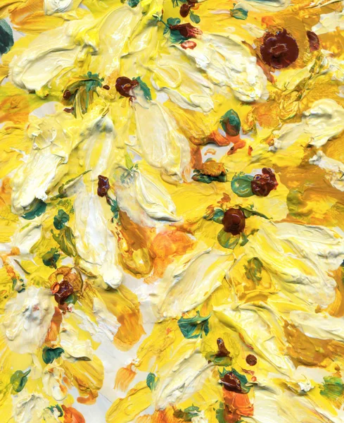 Pittura ad olio. Braccio appeso di acacia — Foto Stock